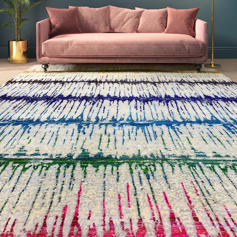 Mohit Flatweave Striped Area Rug, Rectangle 8' x 10'