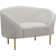 Shurtz Velvet Barrel Chair