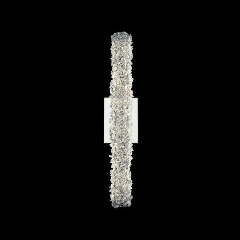 Lina 1 LT Chrome/Clear Wall Sconce Allegri