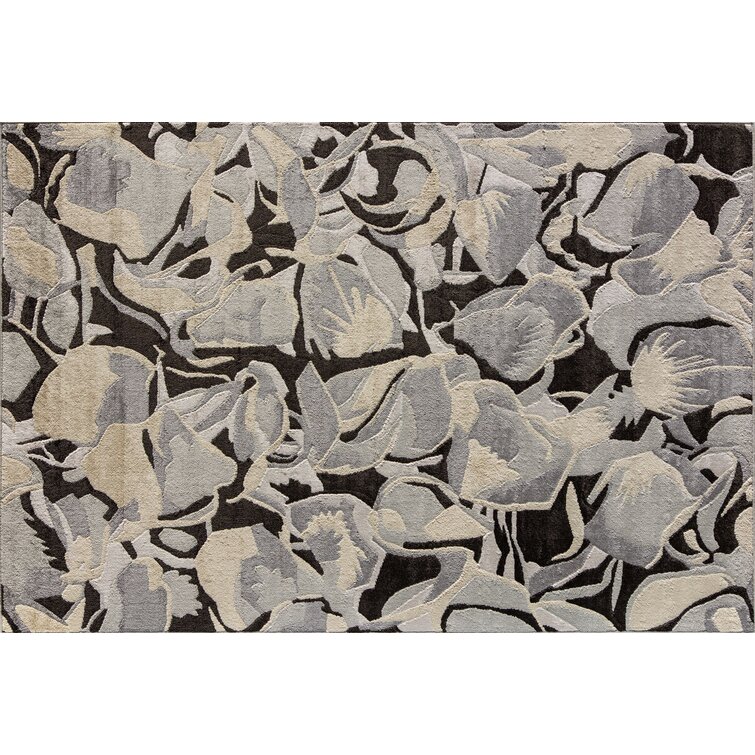 Elizabeth Sutton 32221 8 x 10 ft. VE55B Small Wonder Abstract Modern Area Rug, Gray