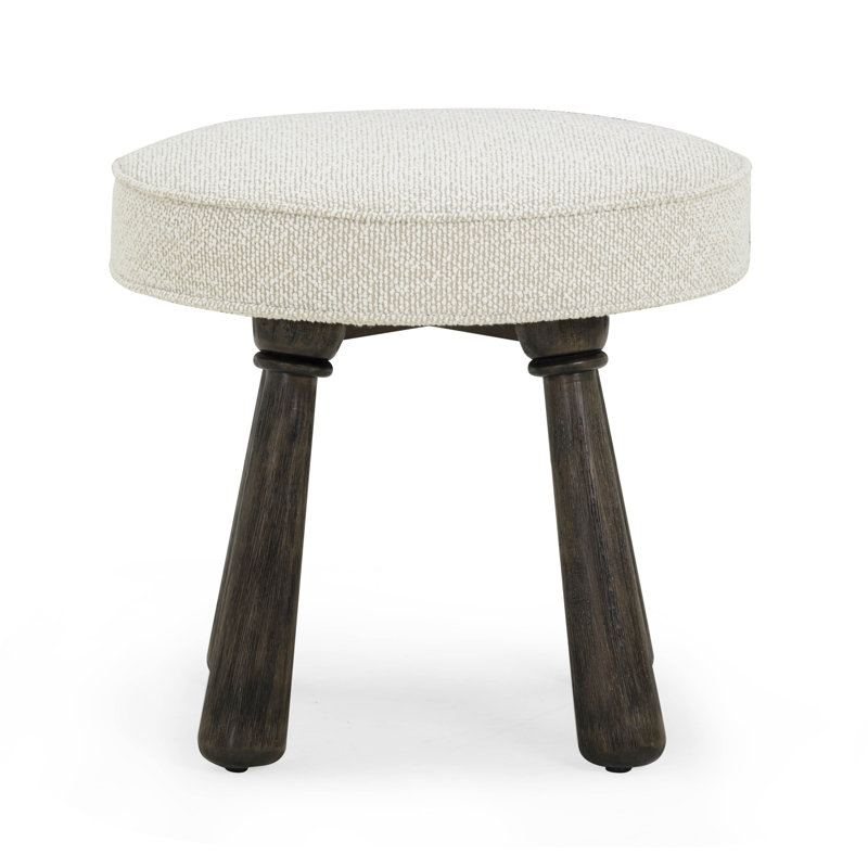 Tabouret Pookie, Crème, crème