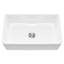 Évier de cuisine encastré en argile réfractaire simple 33,5 x 20 po