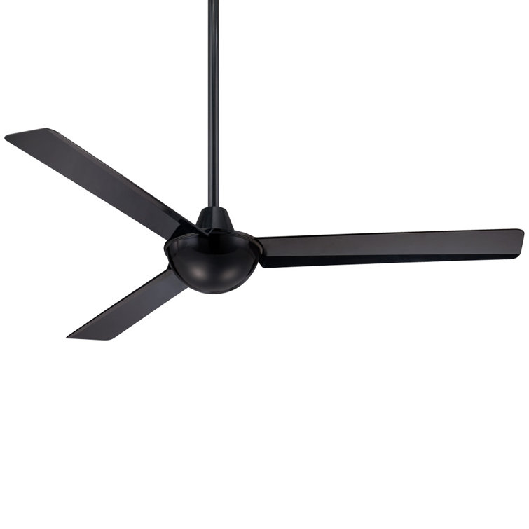 52" 3 - Blade Propeller Ceiling Fan with Wall Control