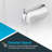 Nose Diverter Tub Spout IPS Connection Chrome Finish 15083