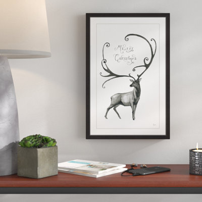 Merry Long Horn by Eyre Tarney - Single Picture Frame Print