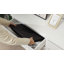 Grand panier à linge 100l avec couvercle, panier à linge pliable avec couvercle et sac intérieur réutilisable, grand panier à linge sale pour salle de lavage, salle de bain, dortoir, chambre à coucher, blanc