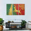  «Xmas Tree And Deer-415017443