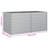 Raised Garden Bed Raised Flower Bed Galvanized Steel Planter Silver-271895554