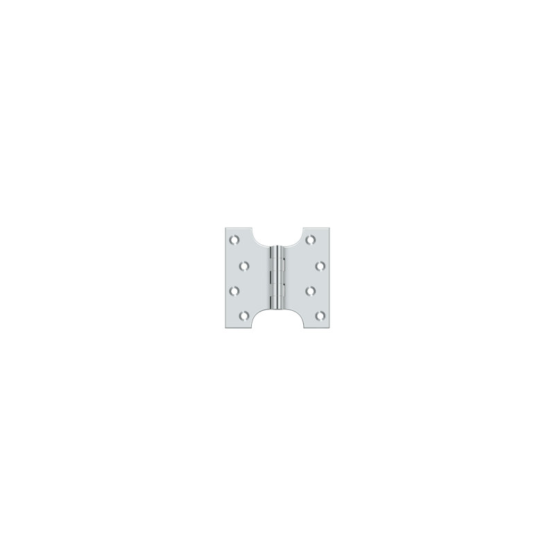 Hinge, Polished Chrome