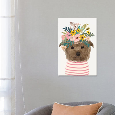 Yorkshire Flowers by Mia Charro - Wrapped Canvas Gallery-Wrapped Canvas Giclée