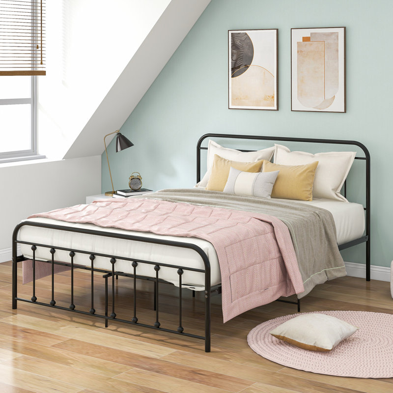 Beacon Falls Upholstered Bed, Double (4'6)