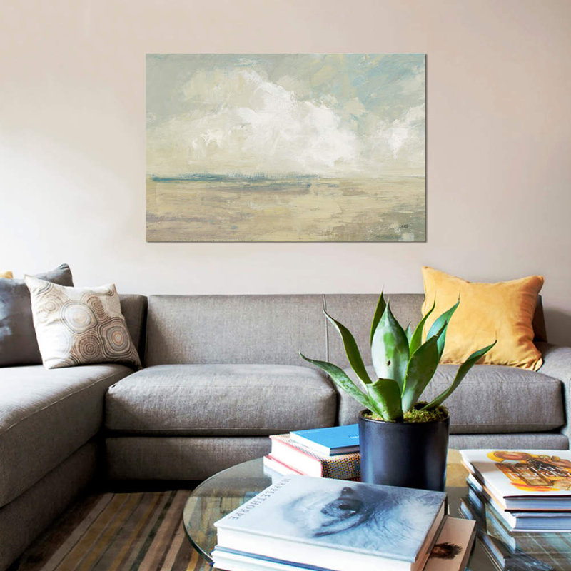 «Sky and Sand», reproduction sur toile, H 40 po x l 60 po x P 1,5 po, Toile tendue