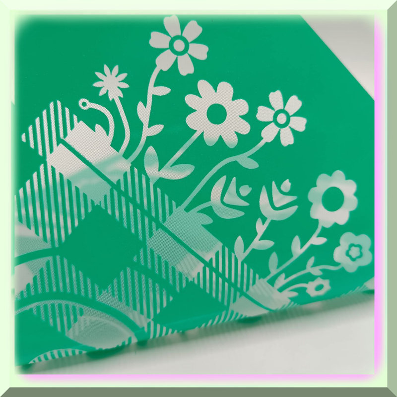 Silk Screen Alphabet Letters Self-Adhesive Reusable