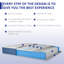 Matelas hybride moyen 12 po avec design respirant, soulagement de la pression-52314946-52314945