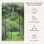 Tonnelle de jardin 85 po Outsunny