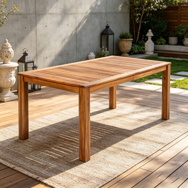 Table de salle à manger de patio