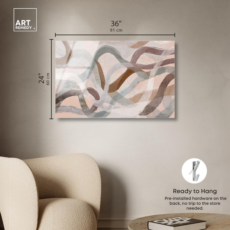 «Desert Trails Living Room», reproduction d'art par Art Remedy, H 24 po x l 36 po
