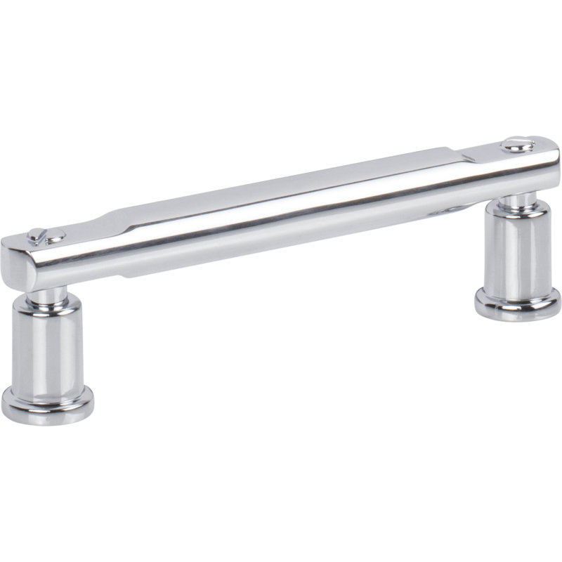 Everitt 3.75" Center to Center Bar Pull, Polished Chrome, 3 3/4"