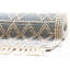 Colored Macrame Hand-woven Cream/Blue Rug-55988767