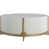 Plateau blanc / base or sélectionné
