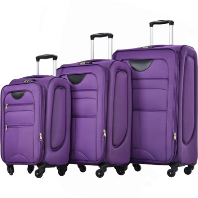 Ensemble de 3 valises extensibles Softside Valise
