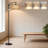 Boho Arc Floor Lamp With Dual Rattan & Linen Shades, 9W LED Bulb, Stepless Dimming & Color Temp Adjustable, Remote & Foot Switch Control, Height Adjustable Standing Lamp For Living Room, Bedroom, Office