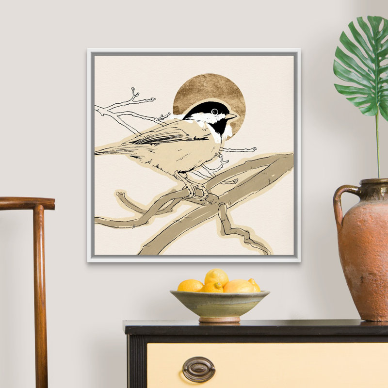 Impression sur toile Spring Spring III, Toile blanche encadrée, H 26 po x l 26 po x P 2 po
