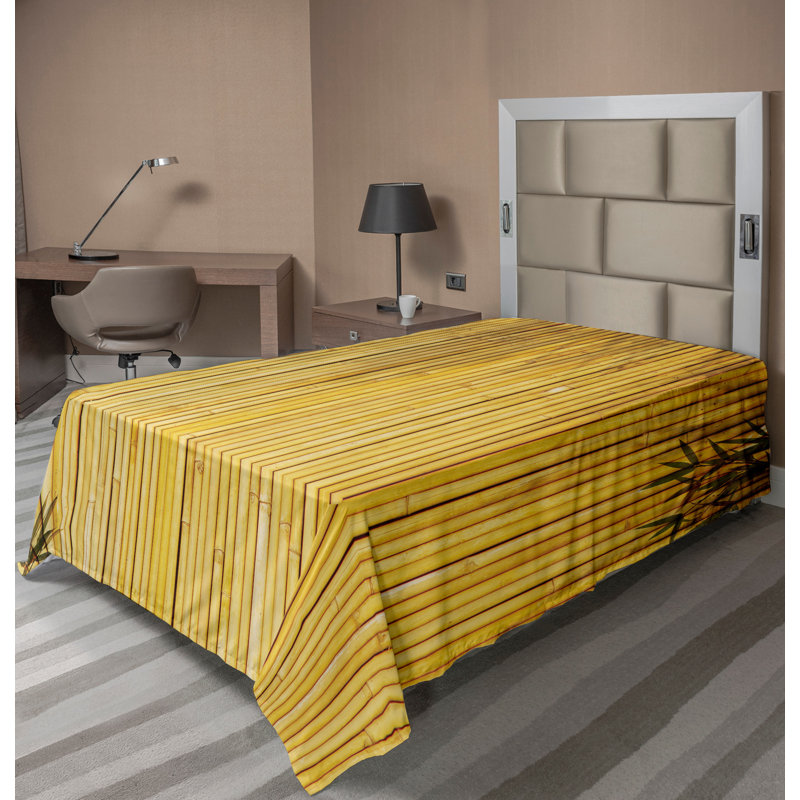 Drap simple Ambesonne, Drap plat pour lit simple