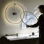 Ombra Aluminium Skeleton Wall Clock