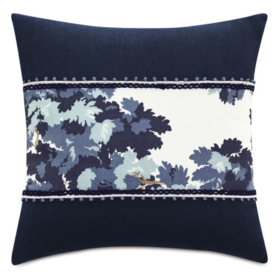 Beatrice Floral Linen Throw Pillow