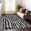 Tapis noir intérieur / extérieur lavable à la machine Lamanna ACN754-95452603