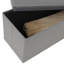 Banc de rangement rembourré en similicuir-1836115710