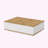 Lumina 35" Rectangle Low Profile Coffee Table with Hidden Storage