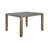 Aston Rustic Industrial 4 Piece Dining Set With 48"W Table Two 15"W Square Stools And 40"W Bench