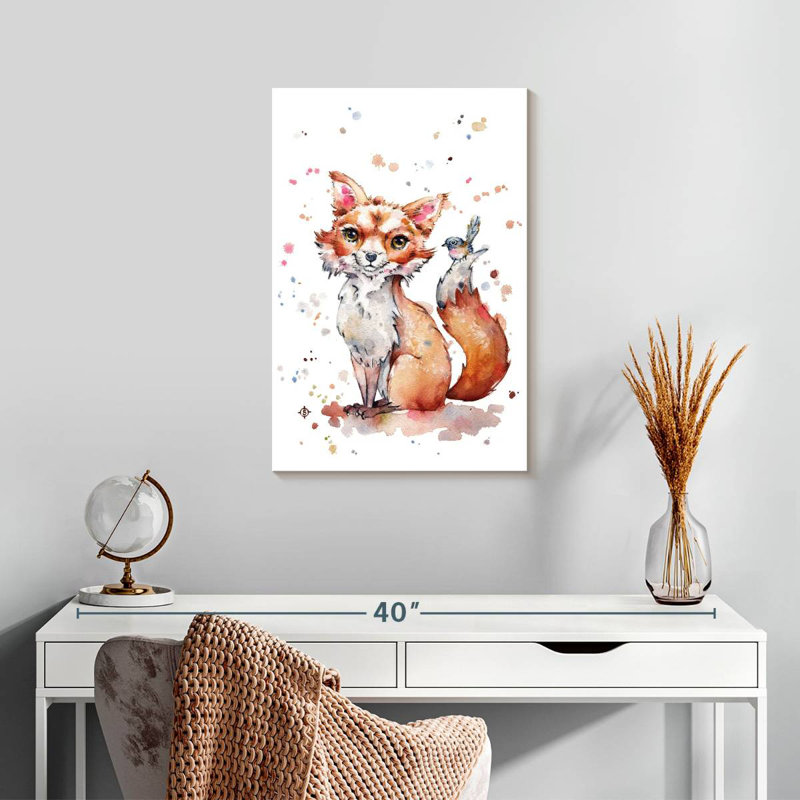 Renard doux Brampt, H 24 po x l 16 po