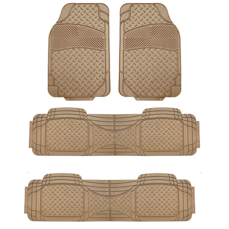Tapis de sol antidérapant Yfke ClimaProof, Beige