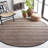 Giannopoulos Striped Flatweave Black/Natural Beige Area Rug-658366941