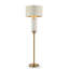 Lampe sur pied en cristal doré