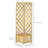 Raised Garden Bed Wood Planter with Trellis, Natural-1787713692