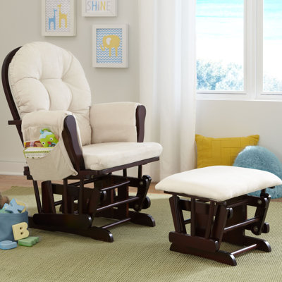 Hoop Glider With Ottoman