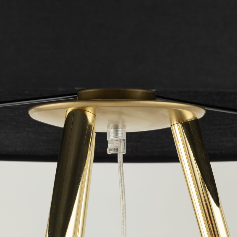 Lampe sur pied noire Briley