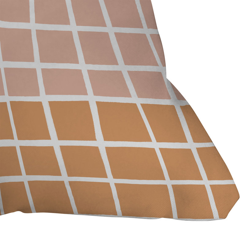 Coussin décoratif réversible intérieur / extérieur Merina, H 16 po x l 16 po