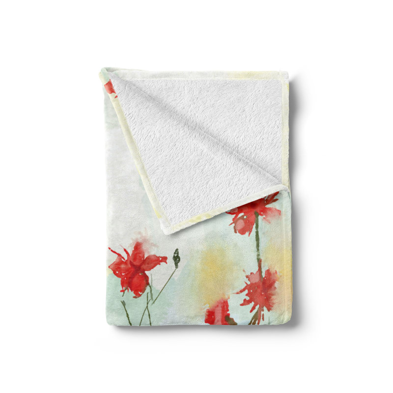 Hand Woven Throw Blanket, 50" x 60"
