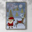 «Winer Santa II», reproduction encadrée - bois massif-745336735