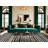 Washable Granite Light Gray Striped Area Rug-248297429