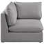Lin durable sans accoudoirs Tupman Beige-647838159