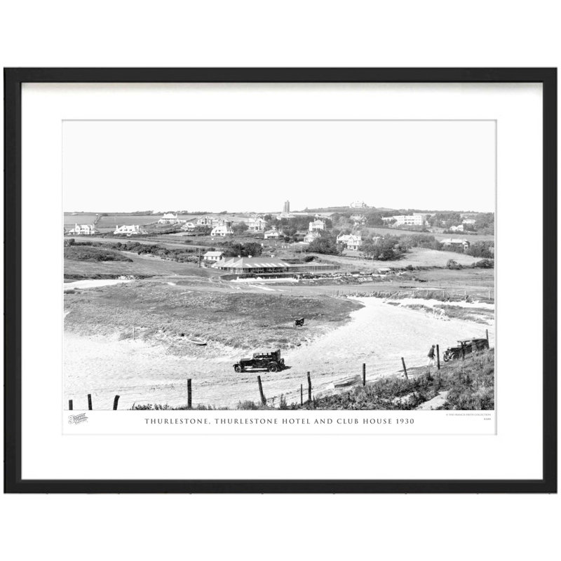 Thurlestone, Thurlestone Hotel And Club House 1930 by Francis Frith - Single Picture Frame Print, 45cm H x 60cm W x 2.3cm D