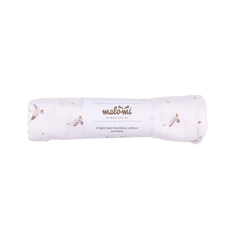 60% Rayon From Bamboo, 40% Cotton Swaddle