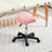 Aryss Adjustable Height Salon Stool with Wheels