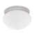 White / 5.25" H x 9.5" W